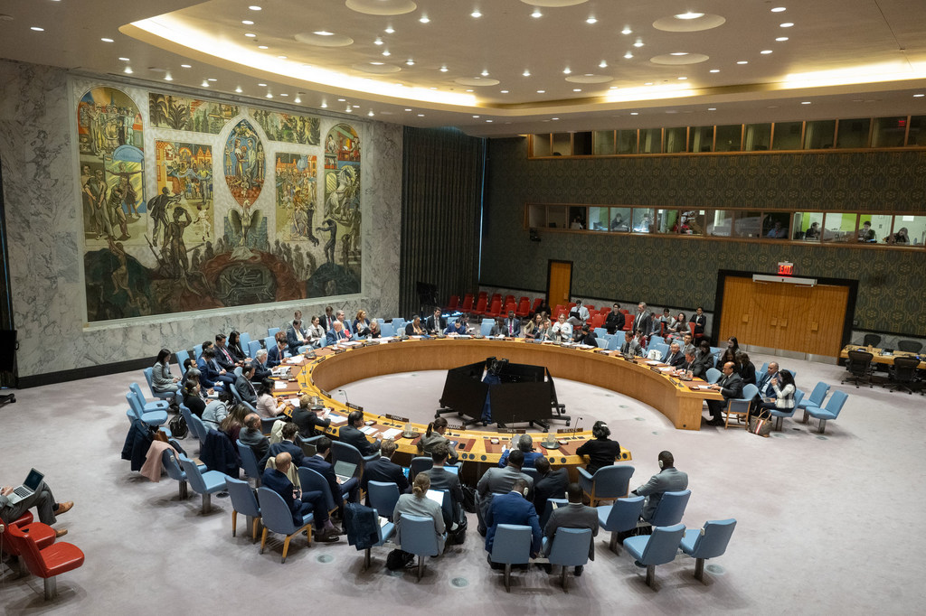 联合国会议场景（资料图片）